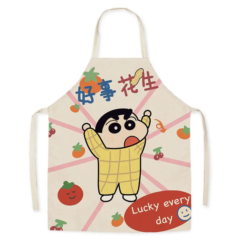 Crayon Shin-chan фартук без рукавов рабочая одежда домашняя кухня готовка выпечка для