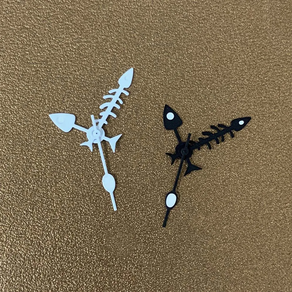 Watch Accessories Needle Green Luminous Fishbone Hand Suitable for Japanese NH35/36/4R/7S Movement
