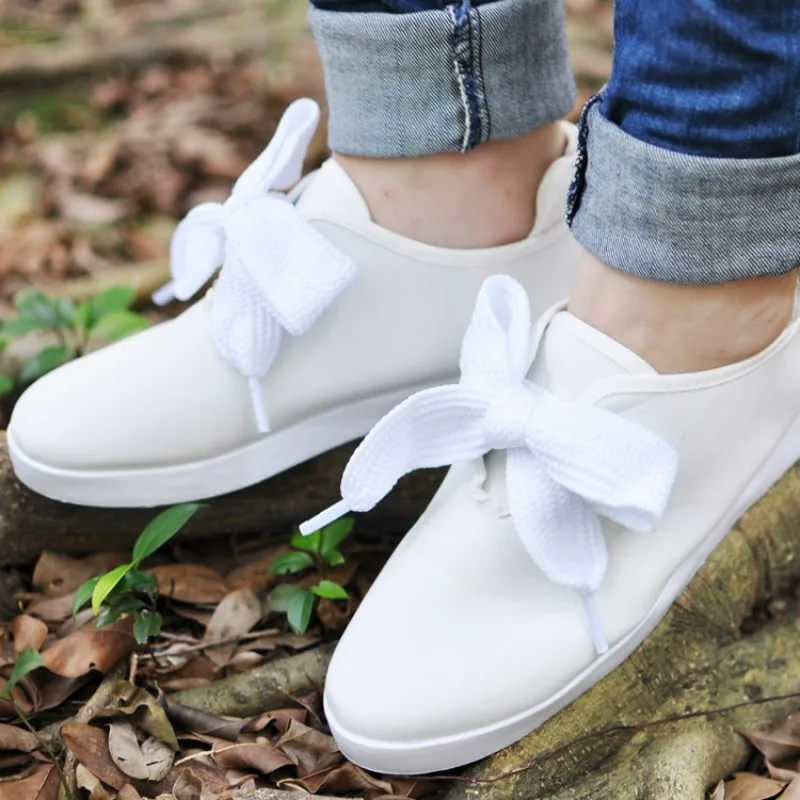 Wholesale 10 Pairs Black&White 3CM Width Flat Shoelaces Shoes Strings 60cm/23.5''