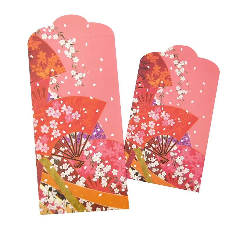 

10Pcs/Pack Wedding Money Envelopes (Hong Bao)Wedding Gift Envelope Japanese Style Little Something 17.5*9cm Red Envelopes