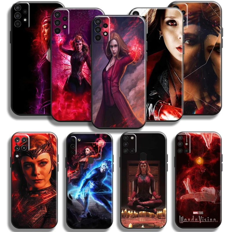 

Marvel Avengers Scarlet Witch Phone Case For Samsung Galaxy A11 A12 A20 A21 A21S A22 A31 A32 A42 A51 A52 A70 A71 A72 5G Funda