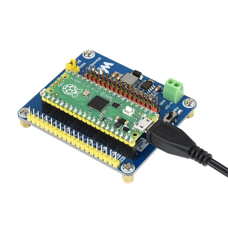 Плата сервопривода Waveshare для Raspberry Pi Pico плата расширения модуль подходит