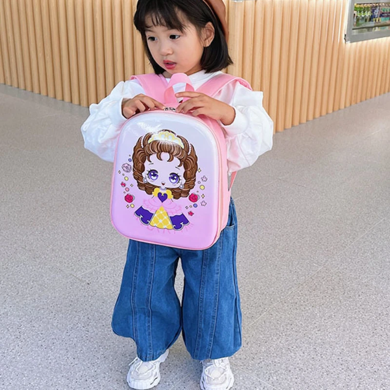 New 2022 Children Princess Schoolbag Cartoon Animal Eggshell Kids Backpacks Dinosaur Backpacks In Kindergarten Boy Girl Backpack