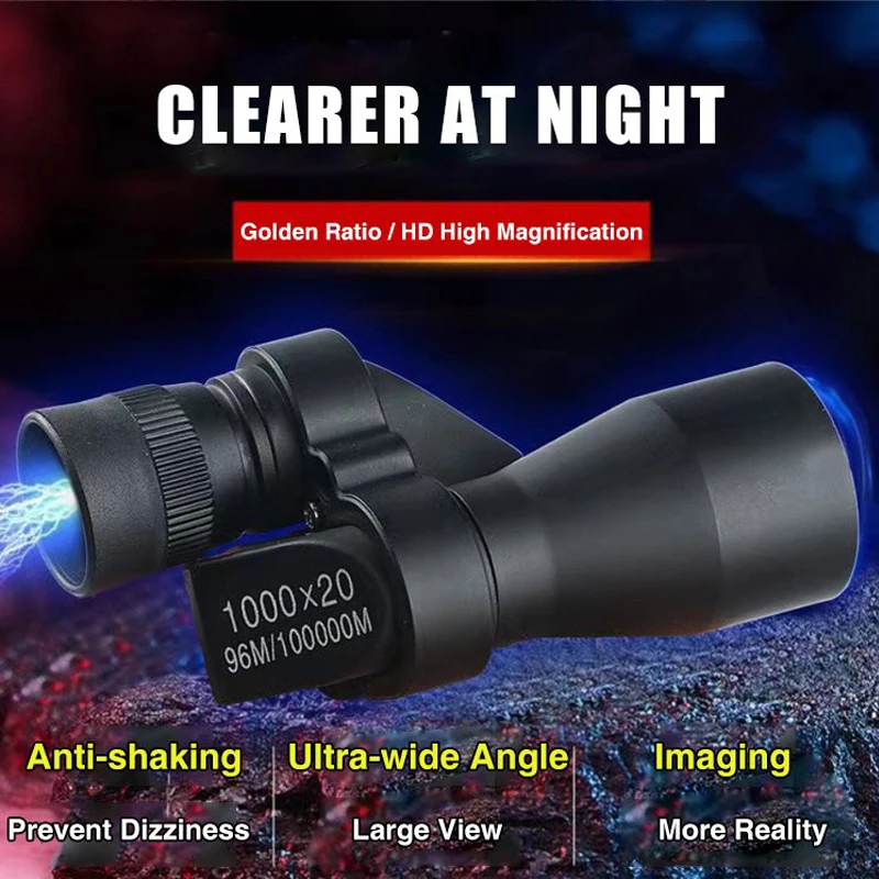 

Mini Monocular 1000X20 HD Telescope High Power Telescope Outdoor Portable Monocular Telescope