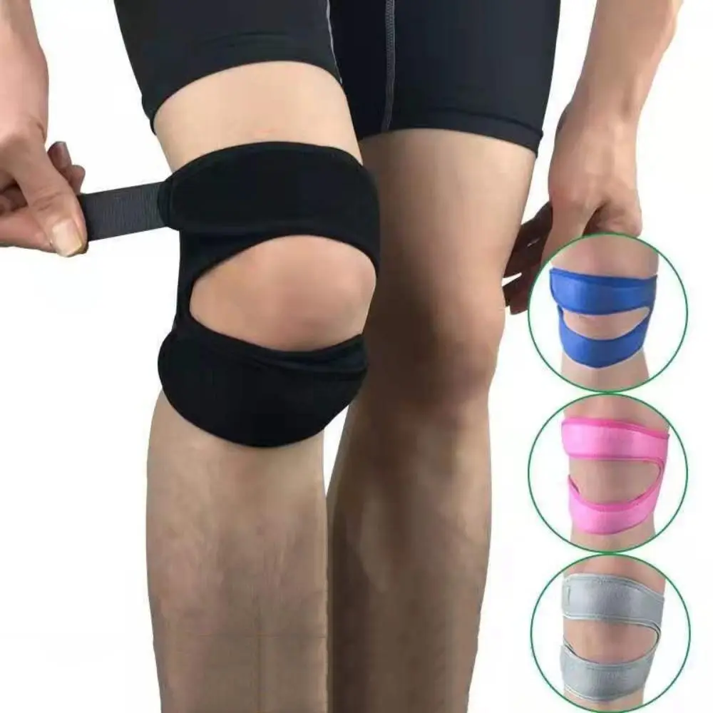 

Injury Supporting Knee Fitness Running Climbing Strap Knee Pads Knee Brace Sports Knee Guard Suitable For Basketball