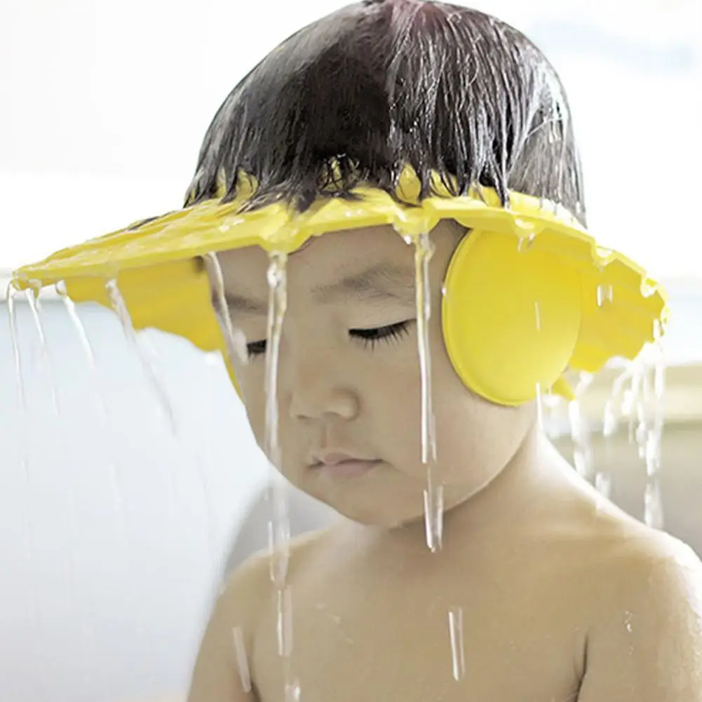 

Shampoo Bath Soft Hat Baby Shampoo Hair Care Kids' Bath Bath Baby Hat Bath Children Baby Shower D5j8