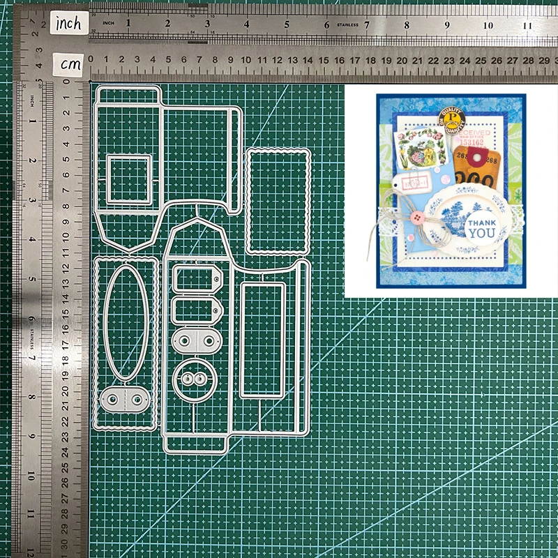 

Metal Cutting Dies cut die mold Mini Envelopes 1 Etched Scrapbook paper craft knife mould blade punch stencils die