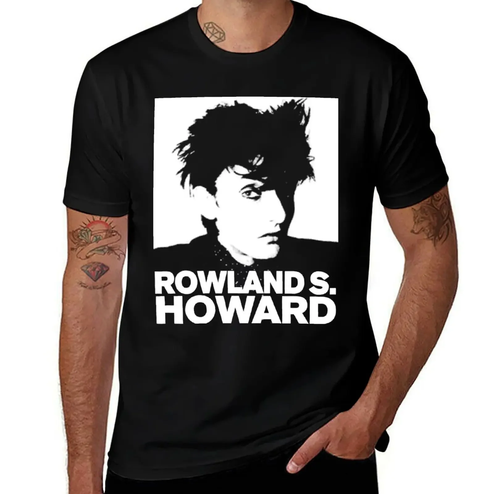Футболка Rowland S Howard мужская хлопок