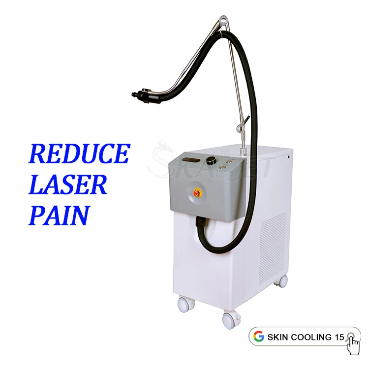 

High Quality Cryo Air Cold Body Skin Cooling Reduce Pain Laser Skin Cooler Machine