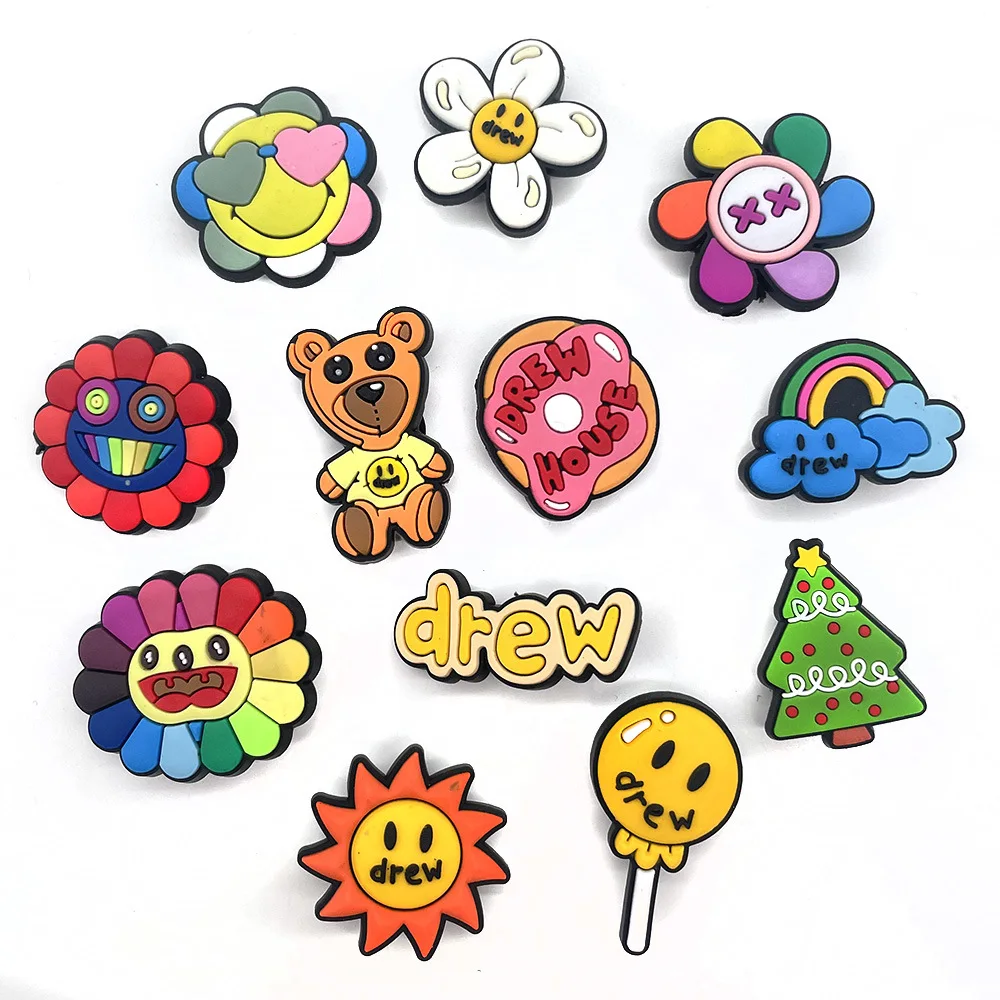 Drewhouse серия обуви талисманы аксессуары для детей сад ПВХ обувь Пряжка украшения