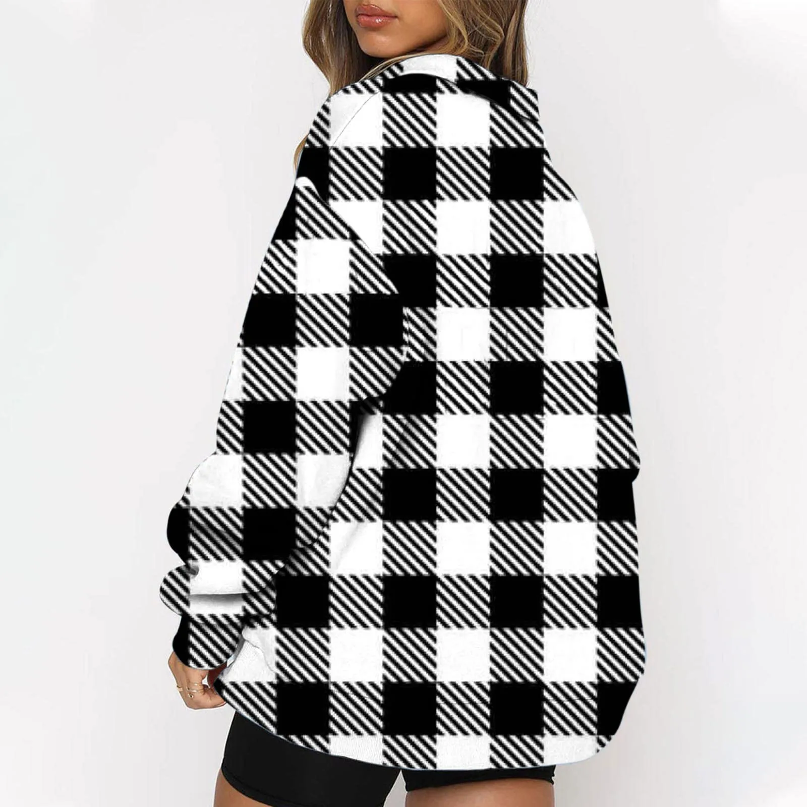 

Crop Top Sweaters Women Suitable Oversized Hoodies For Womens Half Zip Pullover Long Sleeve Sweatshirt Oversized Pullover Women