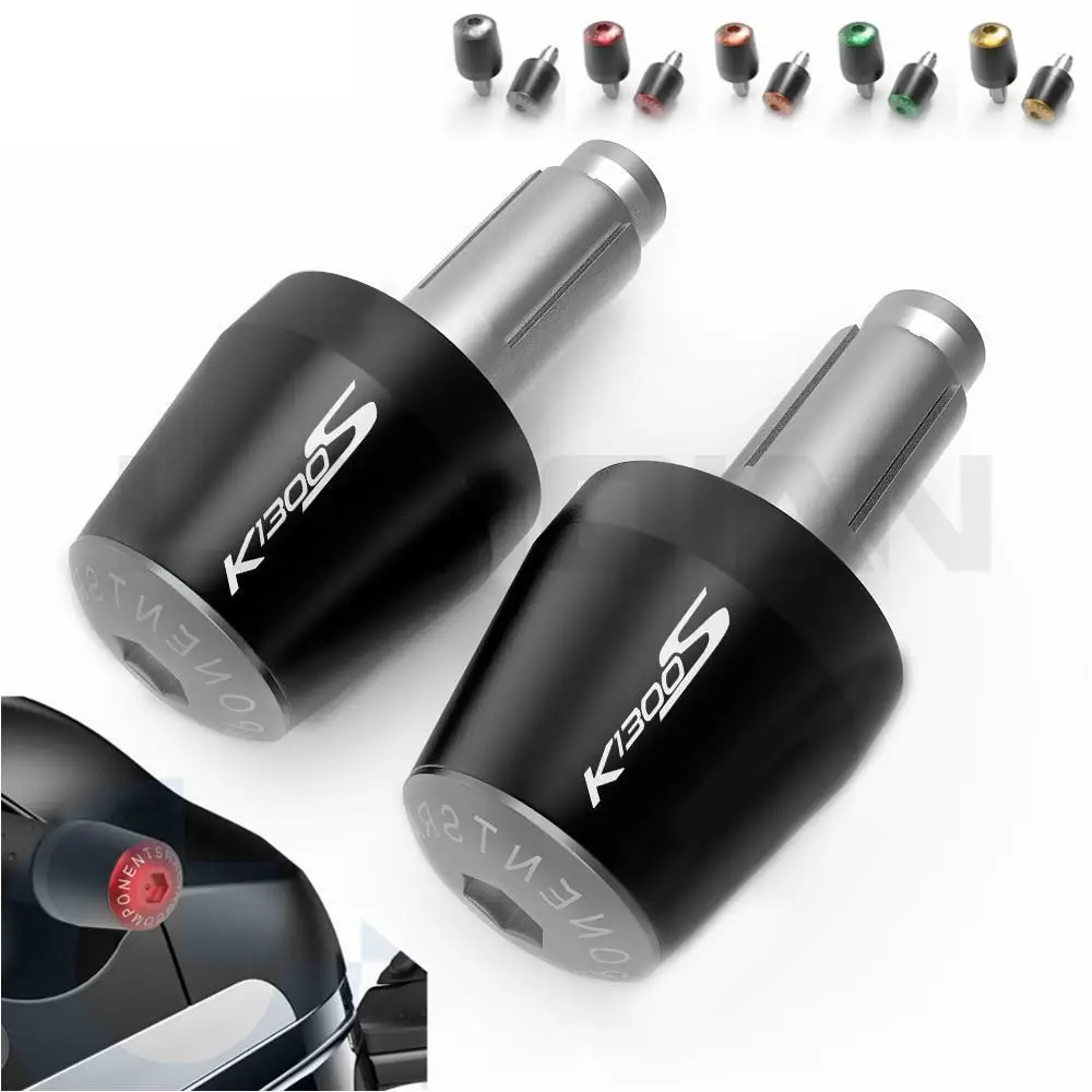 

Motorcycle Grips End Plug Slider Handlebar Ends Handle Bar Cap Cover For BMW K1300S K 1300S K1300R K1300GT 2009-2015 Accessories