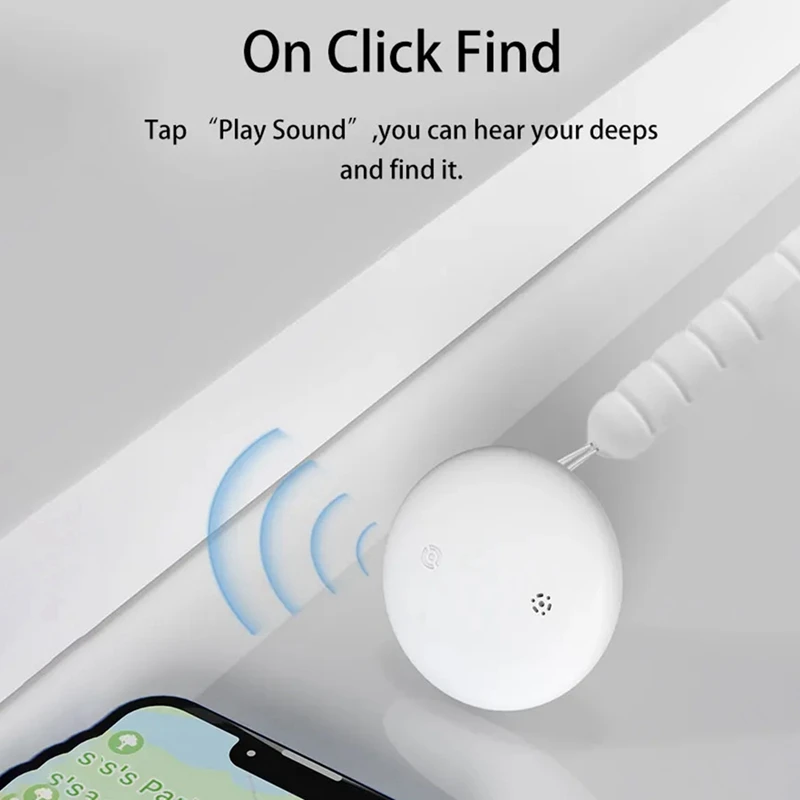 Для Airtag плоский сменный локатор умный Bluetooth GPS трекер работает с Apple Find My Itag