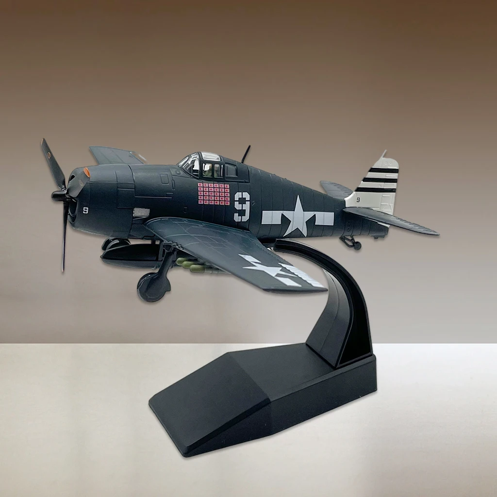 Литая модель истребителя F6F в масштабе 1:72 украшение для самолета детские игрушки