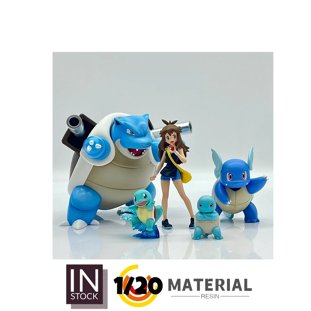 [В наличии] фигурка из смолы 1/20 [STS] -зеленая и сквиртла