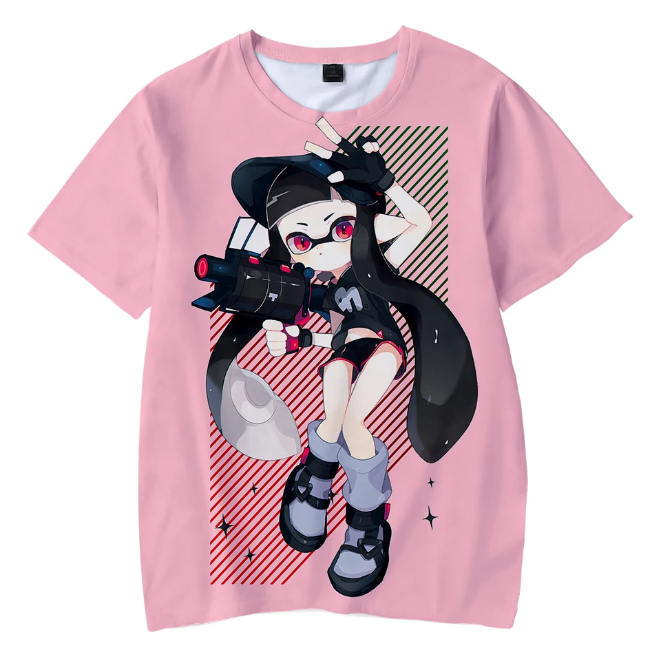 

Hot Game Splatoon 3D Print Kids T Shirt Summer Fashion Casual Cartoons T-shirt Boy Girl Unisex Children's clothing Tshirt Tops