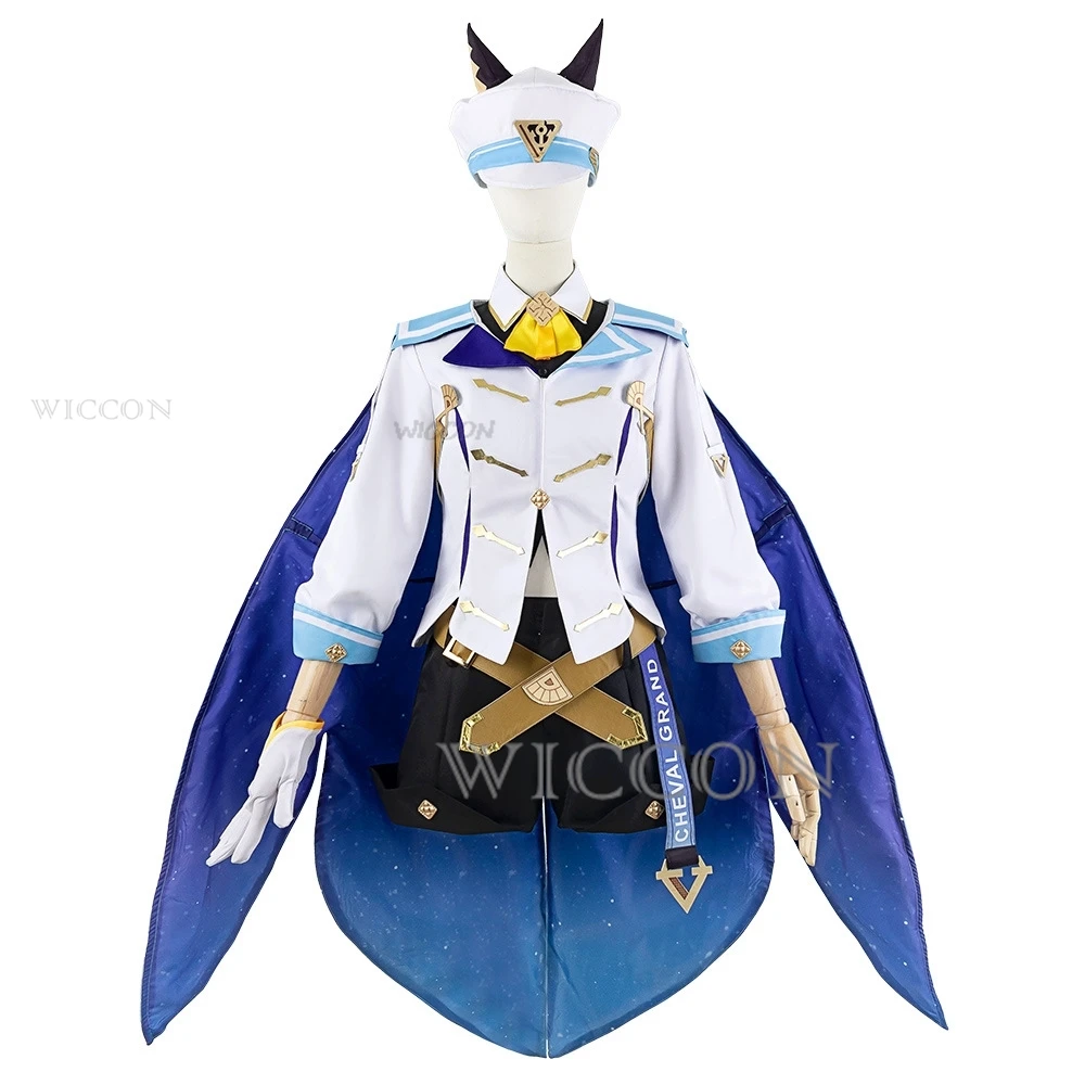Костюм для косплея лошади Grand из аниме умамусульм: Симпатичные Дерби одежда хвост