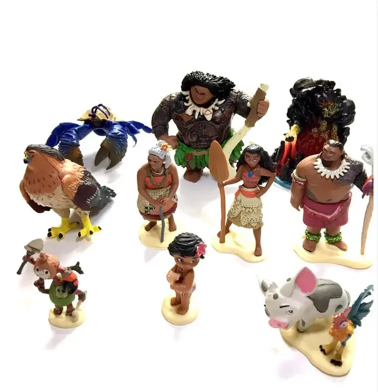 Дисней Моана принцесса Аниме Фигурка морская Романтика кукла ПВХ фигурка модель