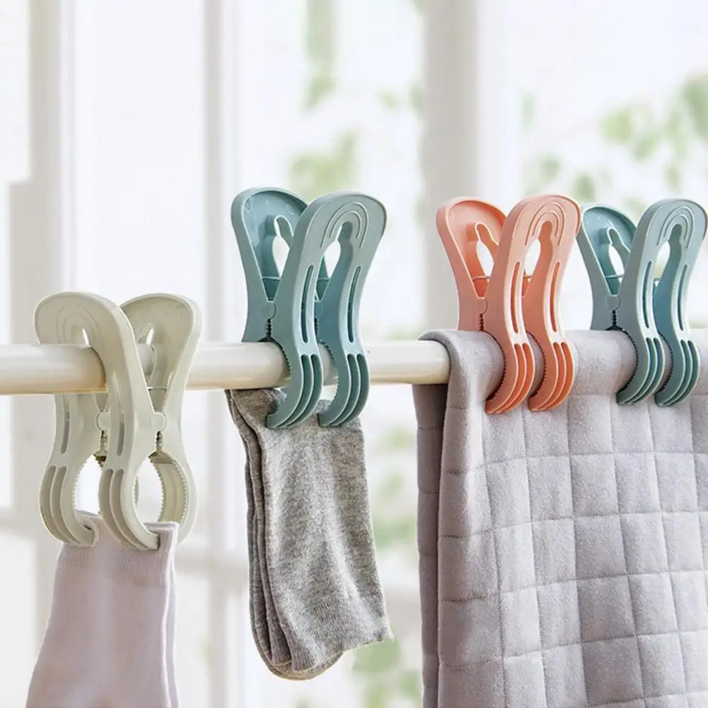 

4 шт./набор, Нескользящие зажимы для одежды