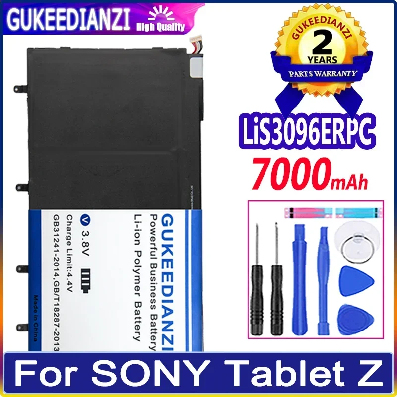 GUKEEDIANZI Сменный аккумулятор LiS3096ERPC 7000 мАч для SONY Tablet Z SGP311 SGP312 SGP341 Батареи