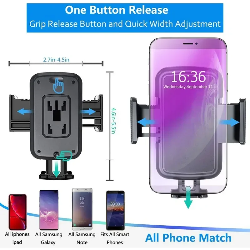 Универсальный автомобильный держатель для телефона подставка мобильного