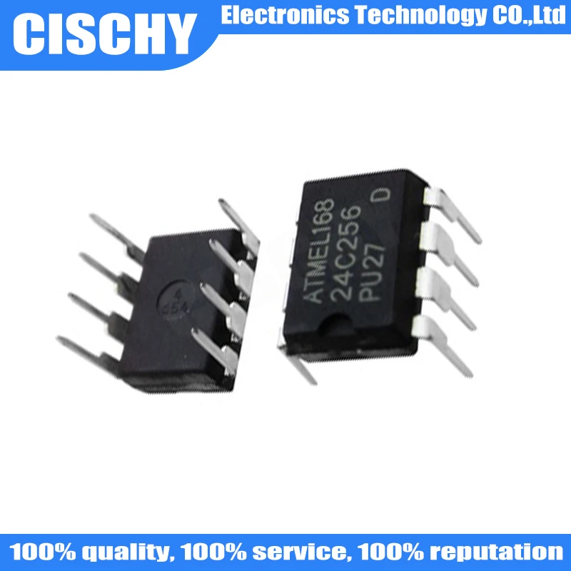 

10pcs/lot AT24C256-10PU-2.7 AT24C256 24C256 DIP-8 DIP8 original In Stock