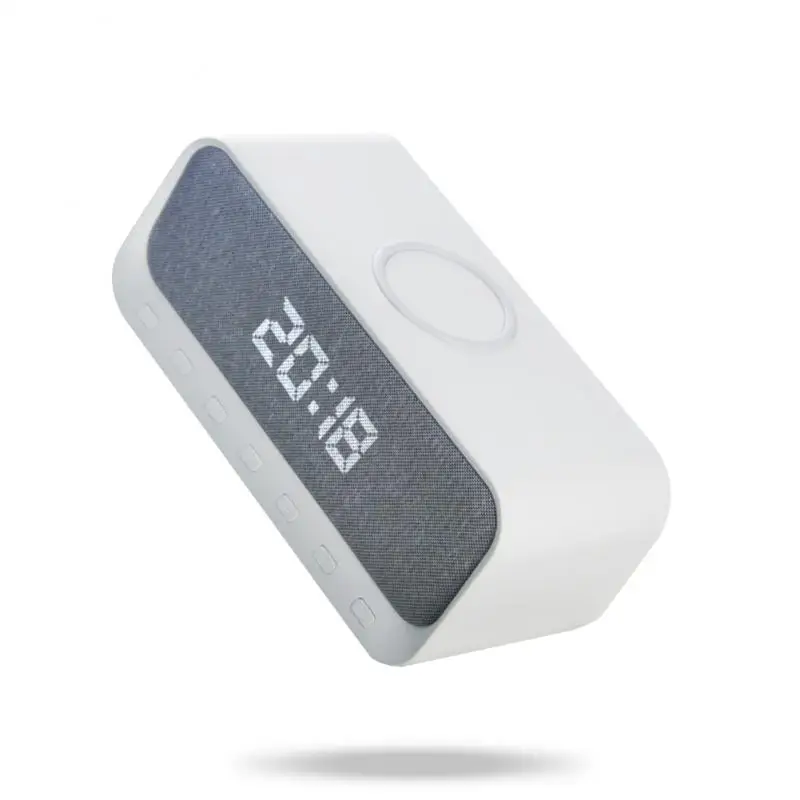 

Stereo Subwoofer Fm Radio Radio Digital Function Thermometer Compatible For Bedroom For Boy Gift Super Bass Mini Portable Column