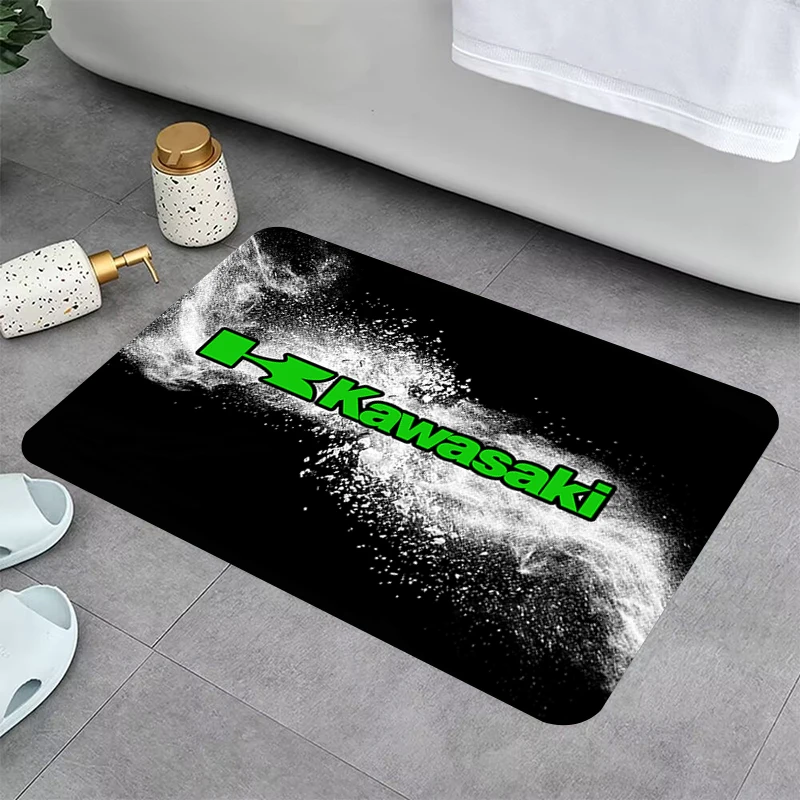 

Bath Mat Kawasaki Kitchen Carpet Rugs Prayer Rug Gaming Room Decors Floor Mats Entrance Doormat Carpets Foot Bathroom Door House