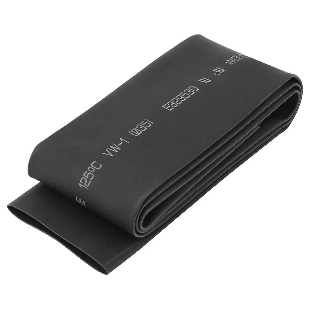 

Keszoox 35mm Dia 3Ft Long Heat Shrink Tubing Wire Cable Wrap Sleeve Black
