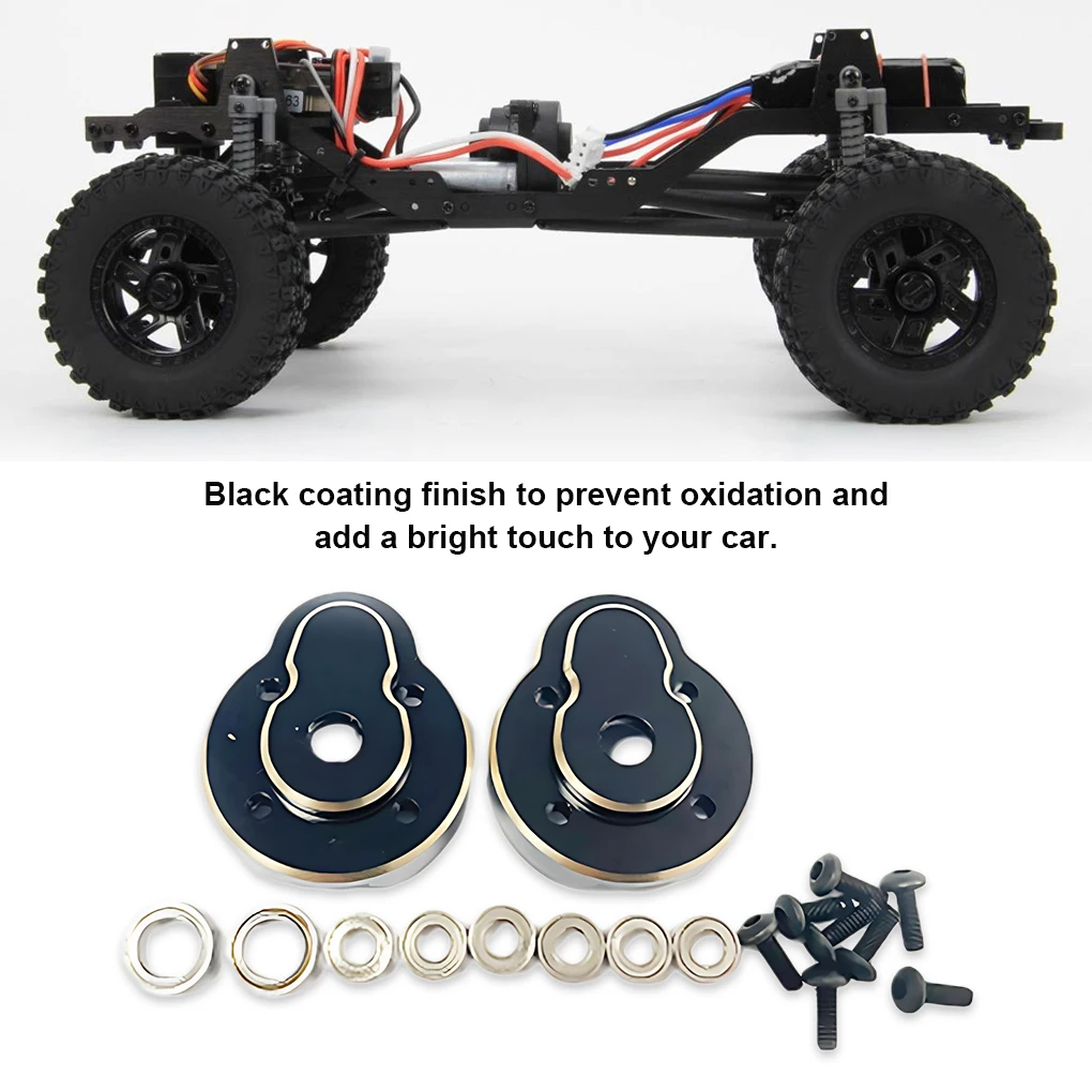 Латунные передние ролики для Hobby Plus 1/18 CR18P Rock Van непревзойденная долговечность 2