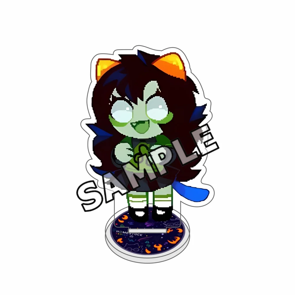 Фото Новая акриловая подставка-брелок Game Homestuck 10 см: Каркат, Вантас, Терези, Пироп, Вриска, Серкет, Гамзее, Макара, Каная. Декор для стола, подарок для фанатов. №4