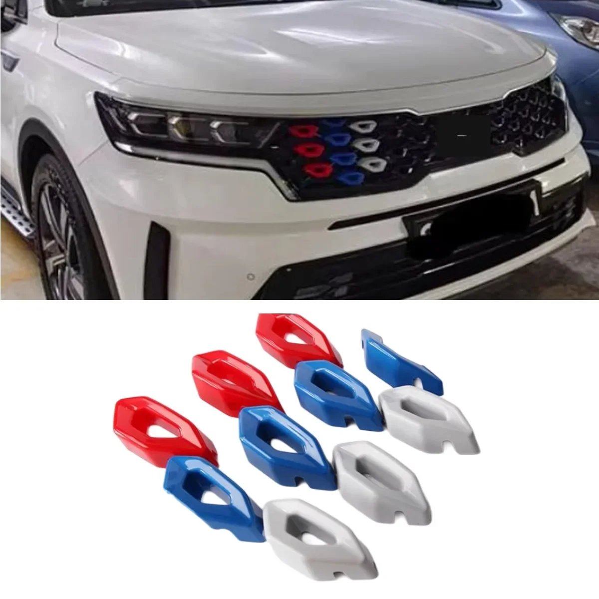 Решетка для автомобильного бампера решетка переднего внешняя часть передний