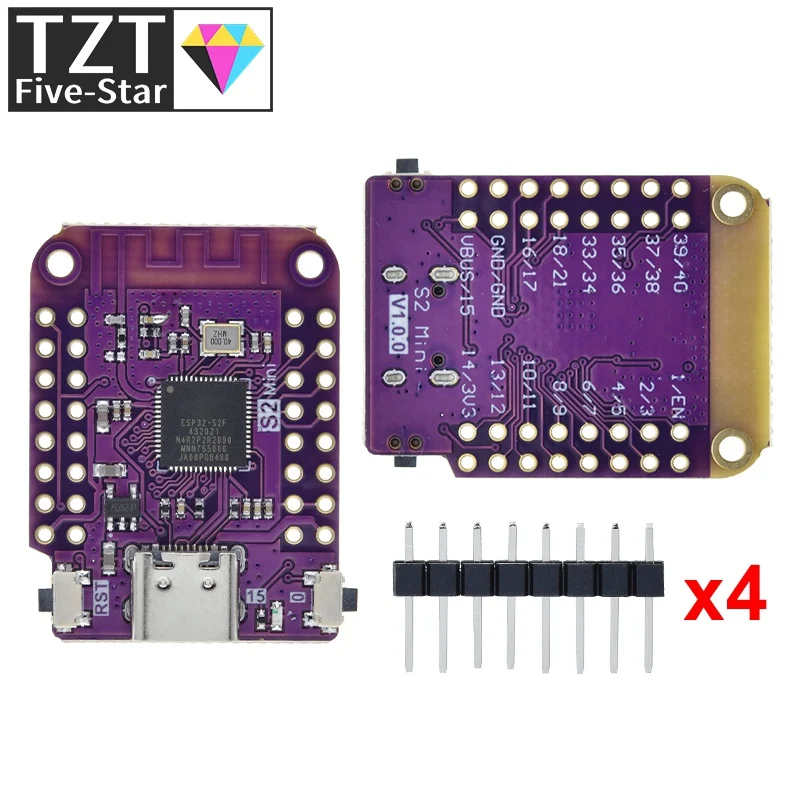 Мини-плата ESP32 S2 с поддержкой Wi-Fi |