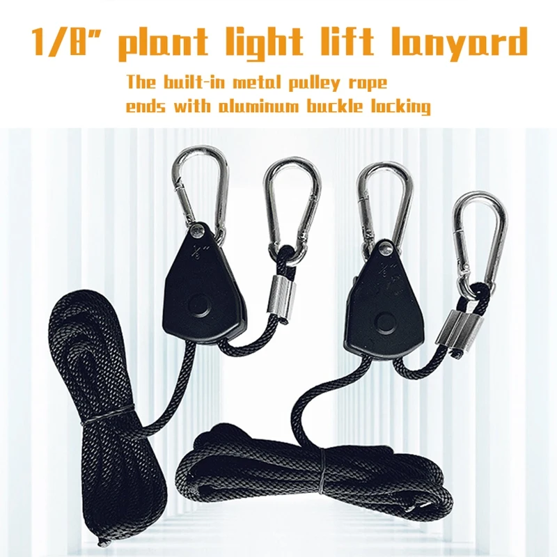 Шкив-4 шт. трос для шкива ремень с зажимом палатки карабин бант каноэ задний