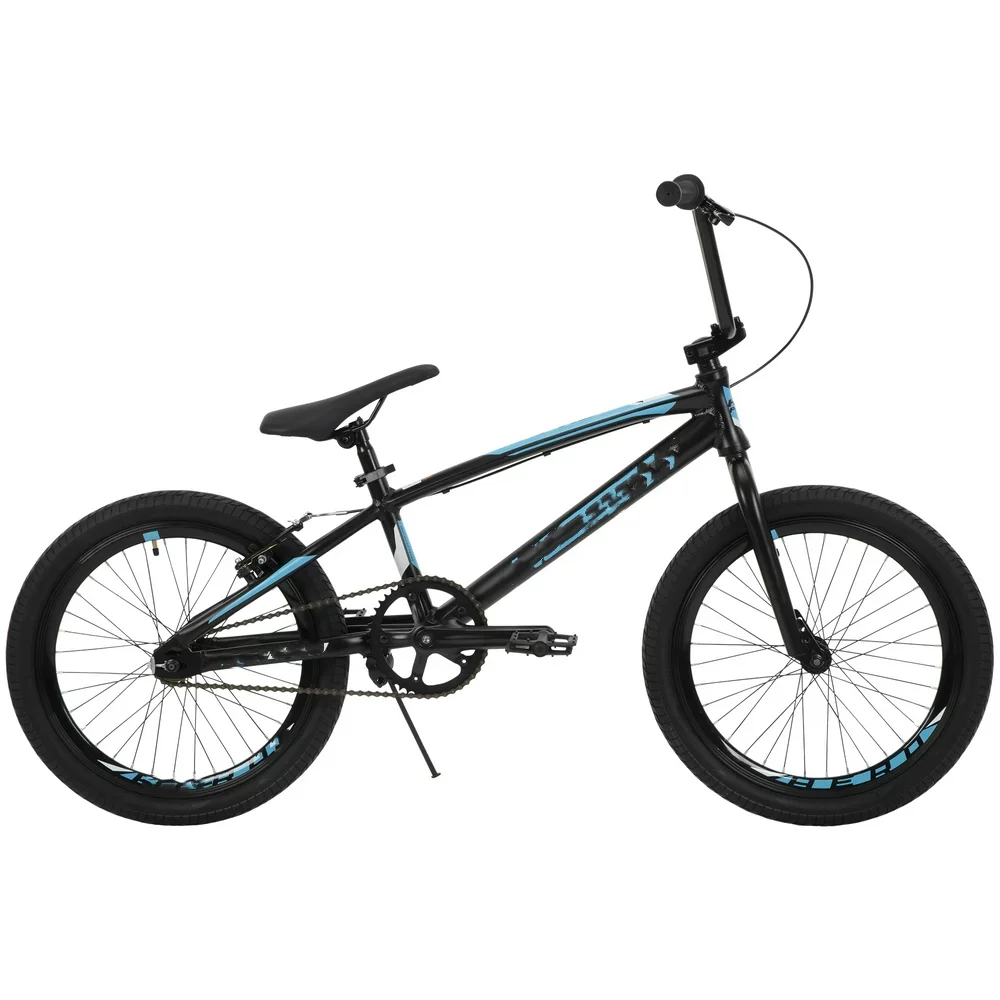 Bike, Black With Teal, Aluminum Frame