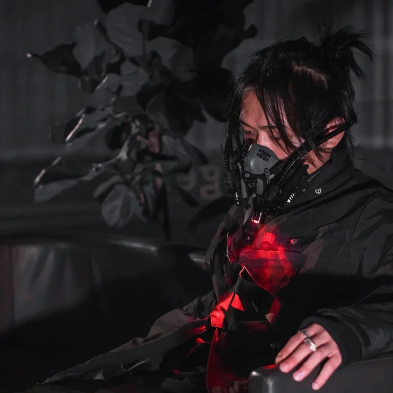 Coslan с трубкой электронная сигарета нижняя часть лица полумаска концерт курение