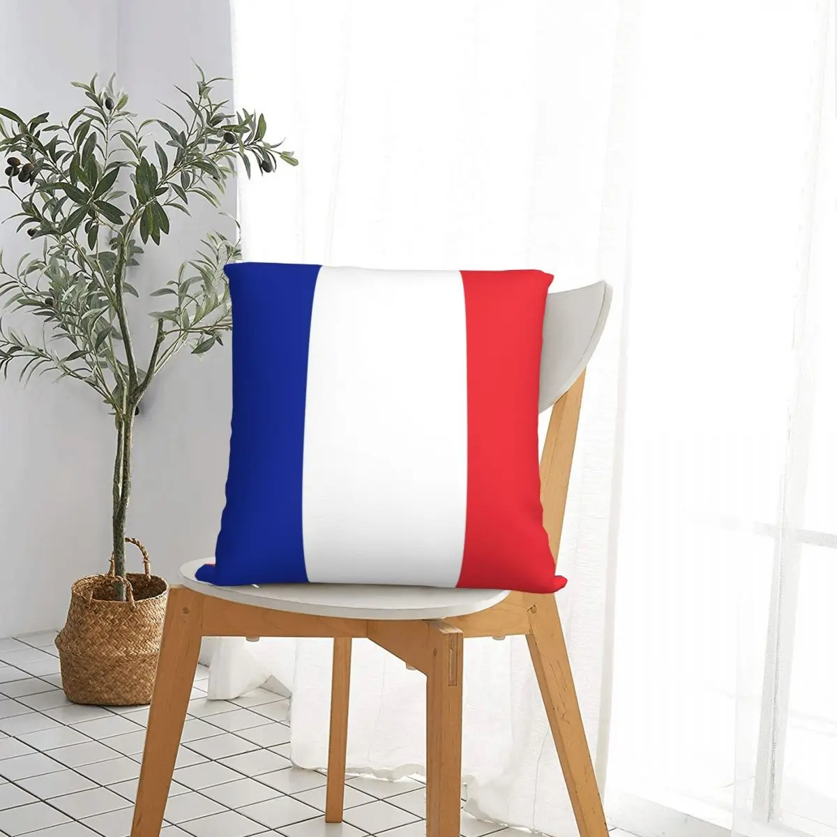Французский чехол с изображением флага Франции наволочка страны Женский