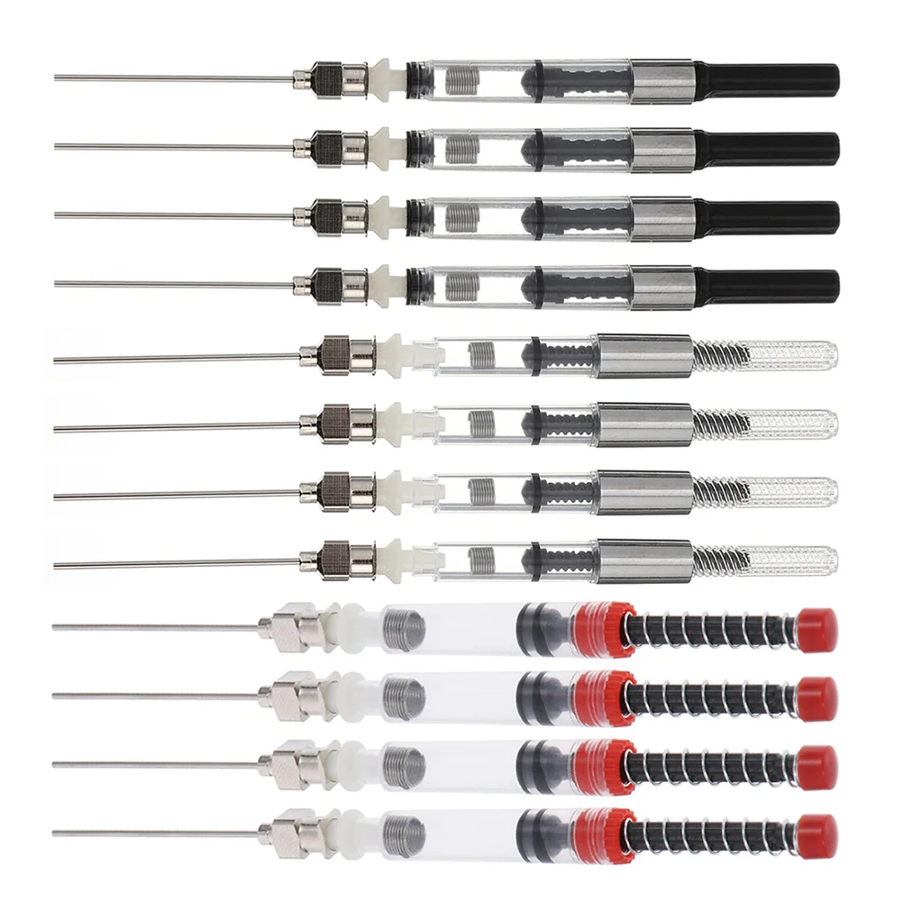 

12 Pcs Just Pen Ink Absorber Spring Filler Auxiliary Syringe Blunt Needle