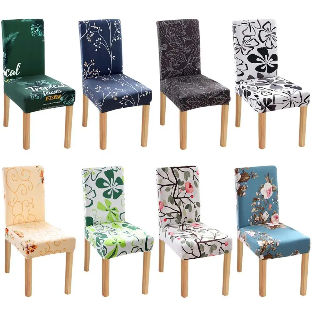 

Yaapeet Chair Cover Dining Room Chair Seating Universal Computer Chair Cover Elastic Stretch Polyester Chair Case Kitchen Decor