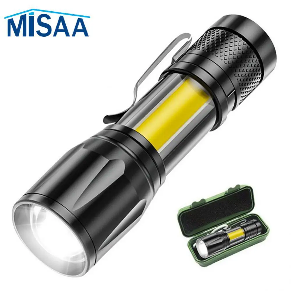 

Usb Charge Led Light 2000lumen 2023 Wholesale Waterproof Mini Led Flashlight Zoom Focus Hot Penlight Adjustable New