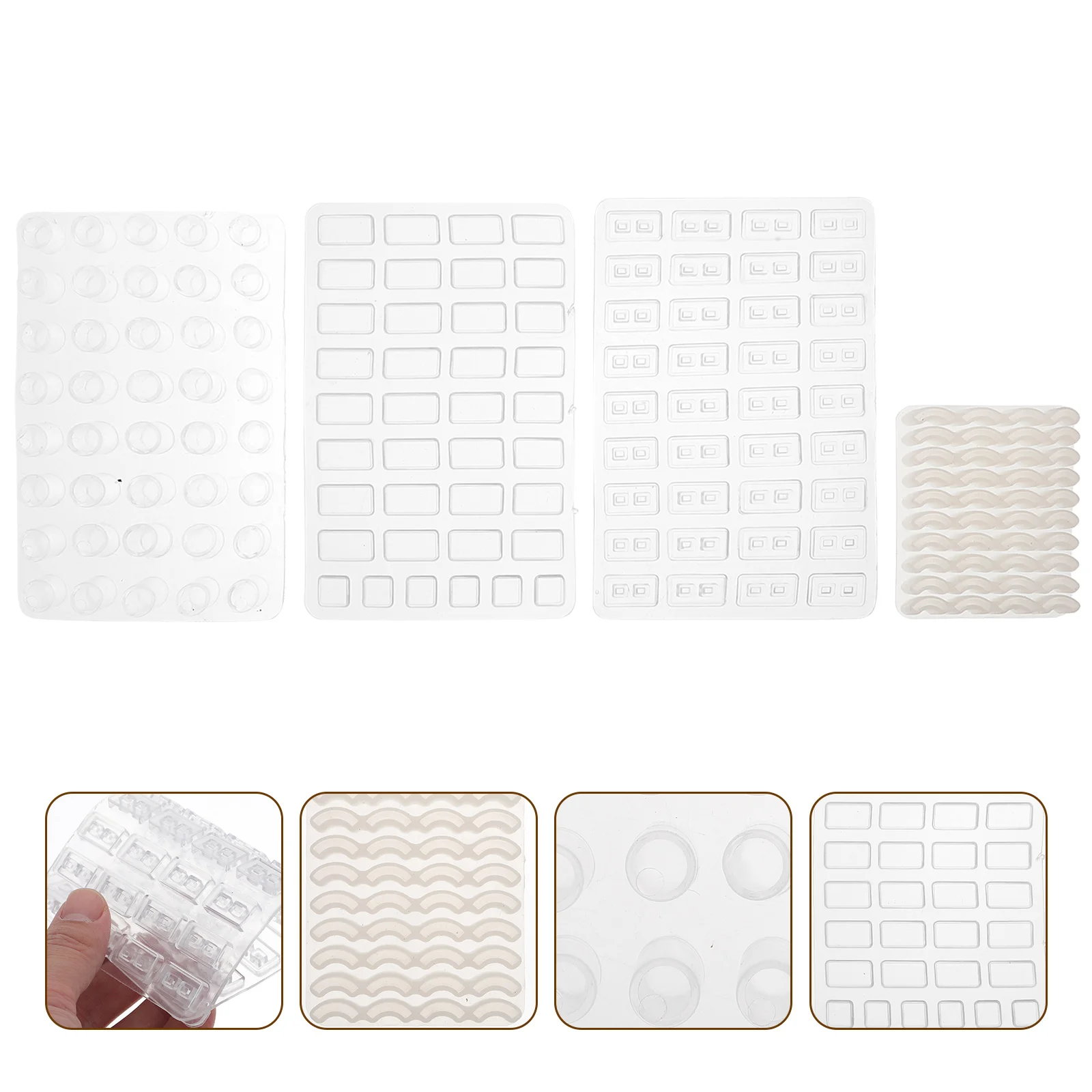 

Brick Mold Set DIY Mini Sand Table Material House Making Materials Micro Landscape Building Model Silicone Molds