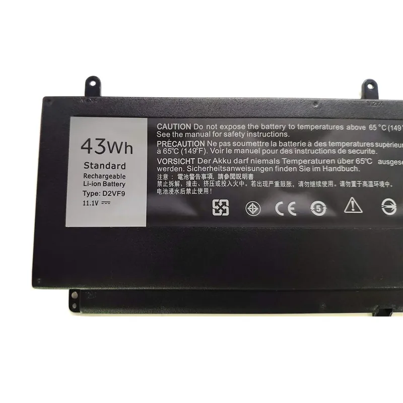 Новые литий-ионные аккумуляторы для ноутбуков 43 Втч 11 1 В D2VF9 Dell Inspiron 15 7547 7548 Vostro 5459