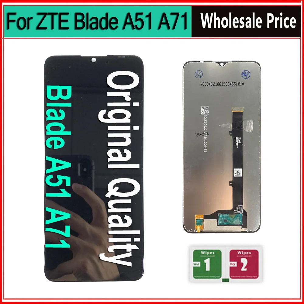 

Оригинальный сенсорный экран для ZTE Blade A51, дигитайзер в сборе для ZTE Blade A71 A7030 2021, сменный ЖК-дисплей