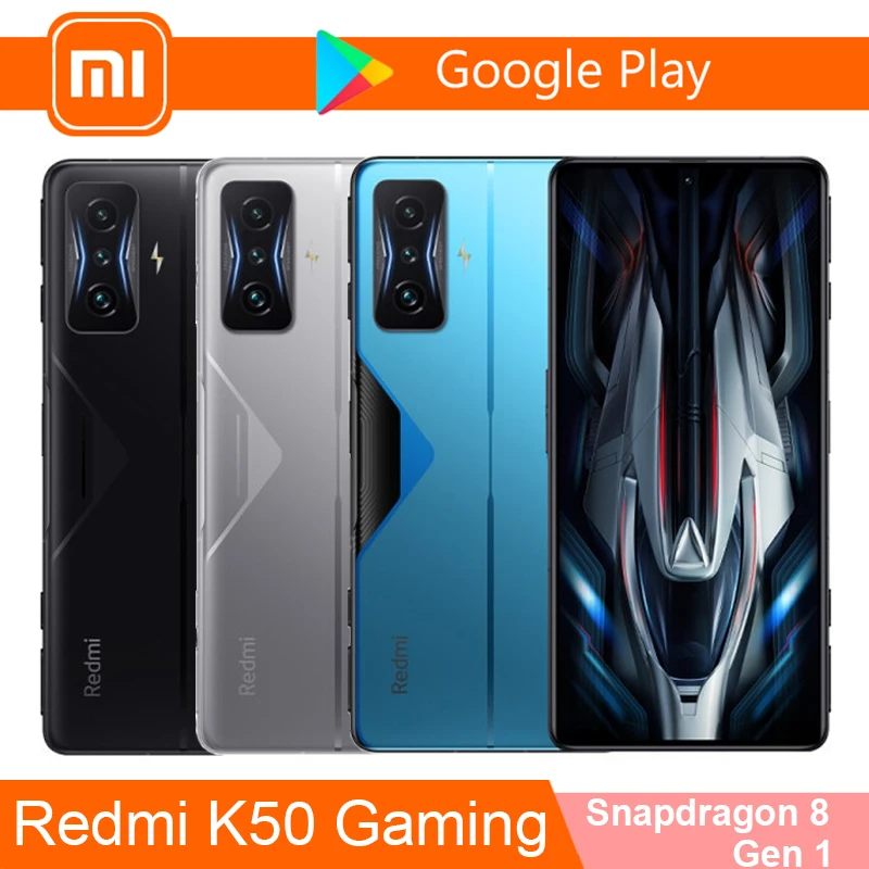 

Игровой сотовый телефон Xiaomi Redmi K50, смартфон с глобальной прошивкой, камера 64 мп, дисплей 6,67 дюйма, Snapdragon 8 Gen 1