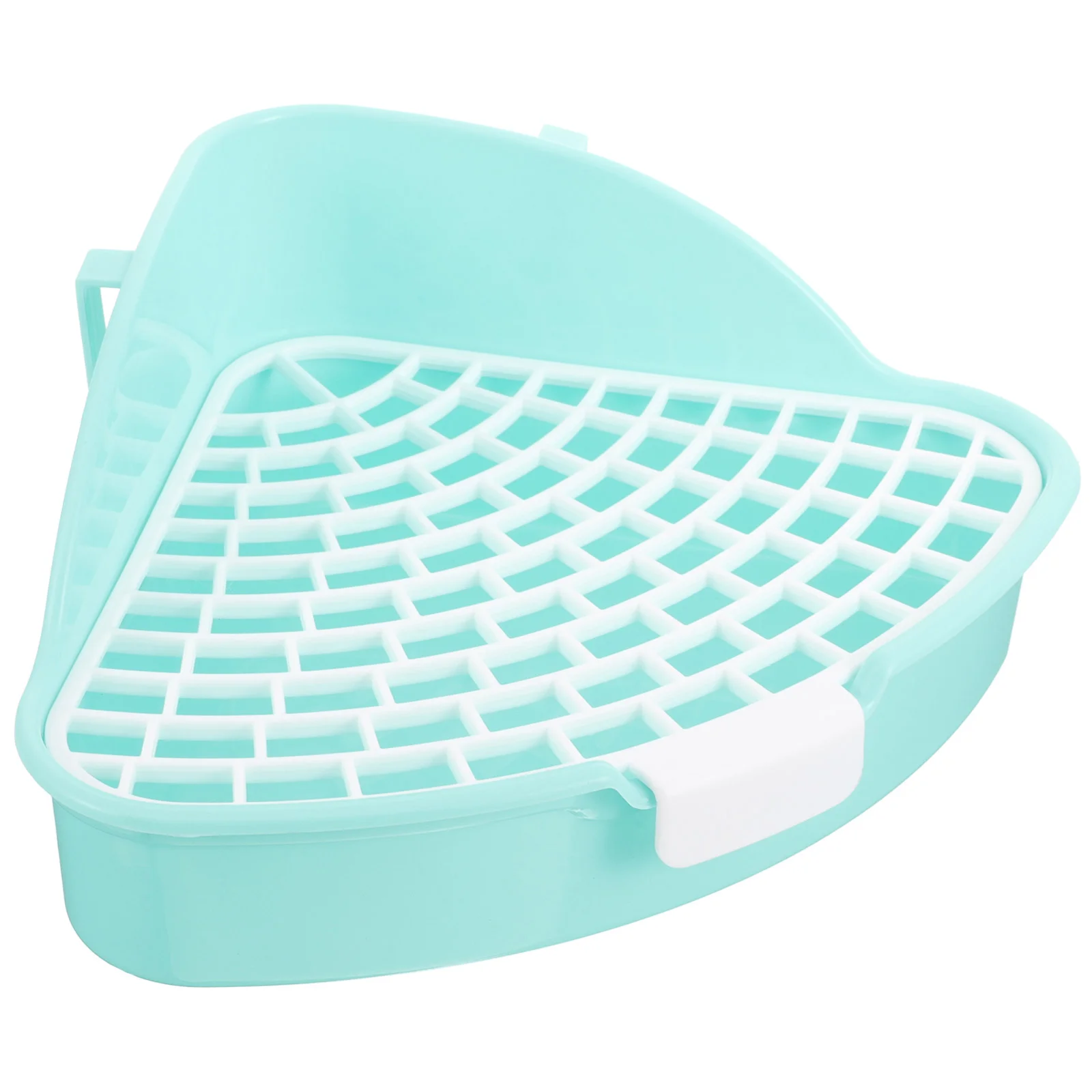 

Bins Rabbit Cage Bunny Pet Toilet Potty Pad Holder Plastic Trash Can Cat Hamster Indoor Dogs