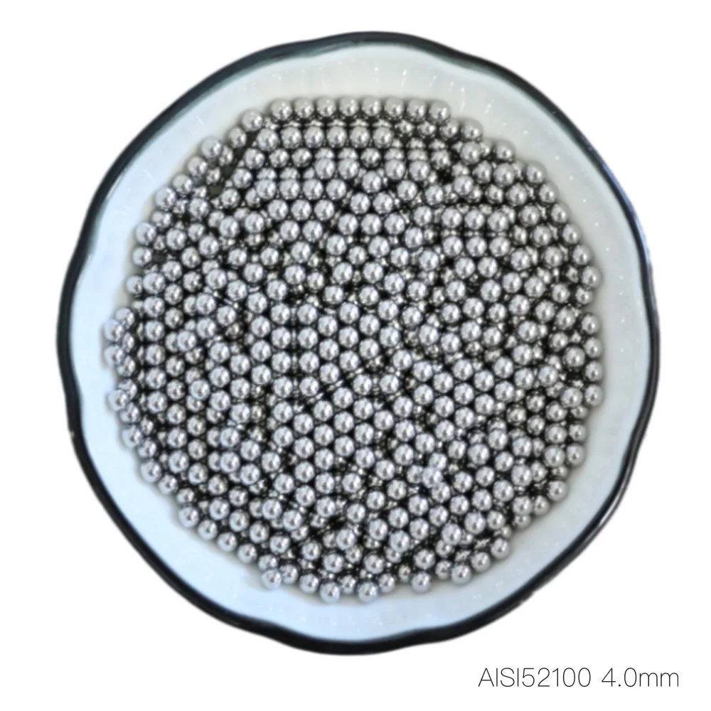

4mm AISI52100 Chrome Steel Bearing Balls Hardened Chromium GCR15 100Cr6 High Precision Grade 40
