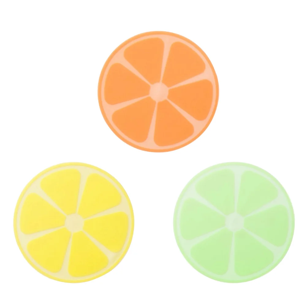 

3PCS Round Bowl Covers Stretch Wraps Reusable Expandable Lids