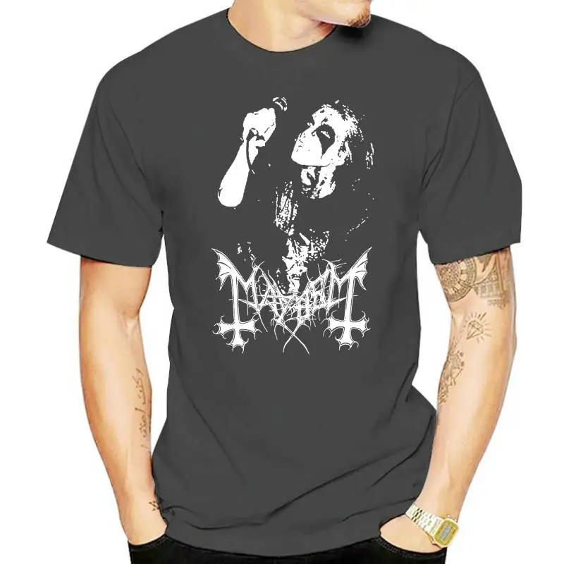 

Футболка с надписью «MAYHEM Dead»