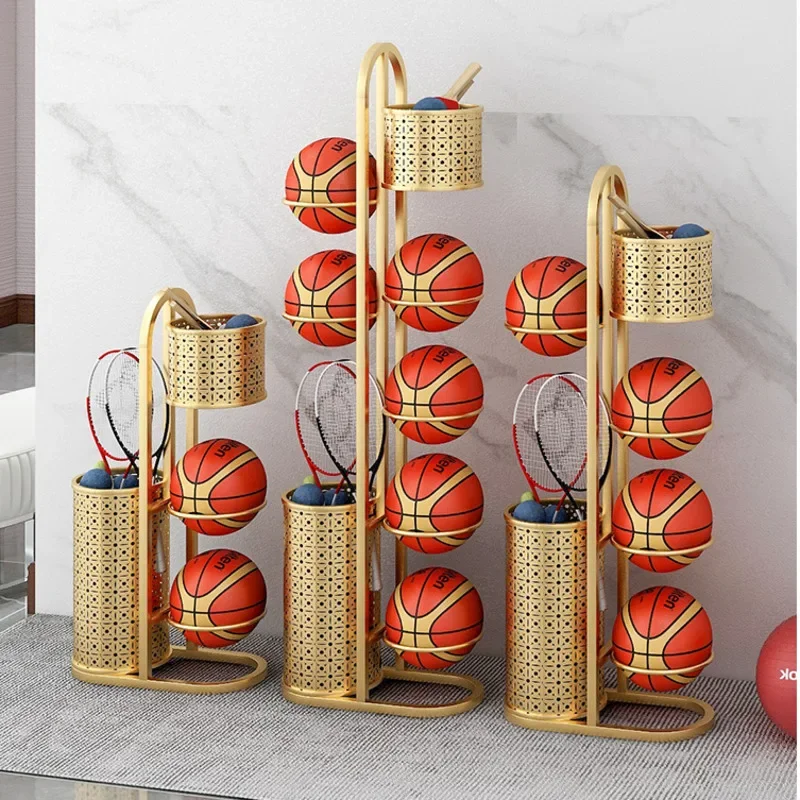 Качество! Напольная баскетбольная полка для хранения металлическая корзина дома