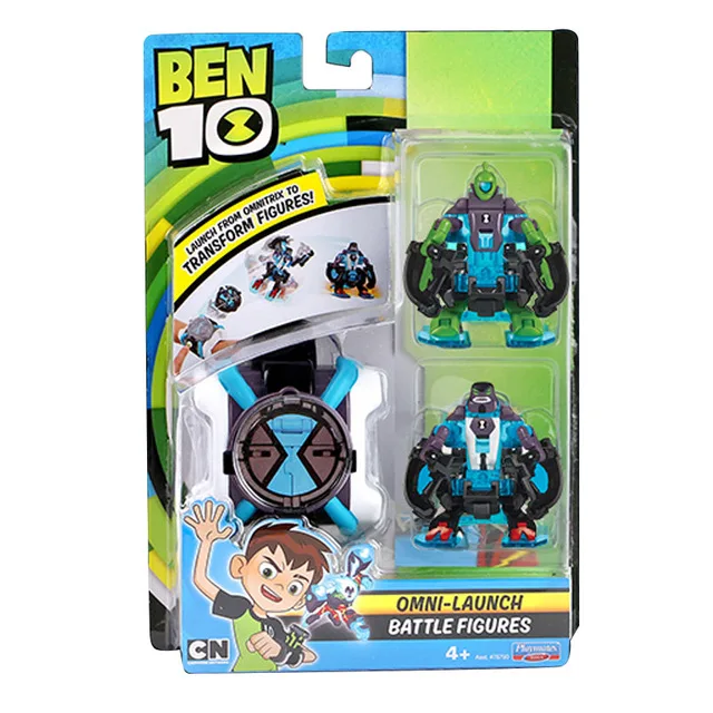 Оригинальная фигурка героя Ben10 ПВХ Модель игрушка запускаемая от Omnitrix к